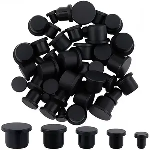 50Pcs 5 Styles Silicone Hole Plugs