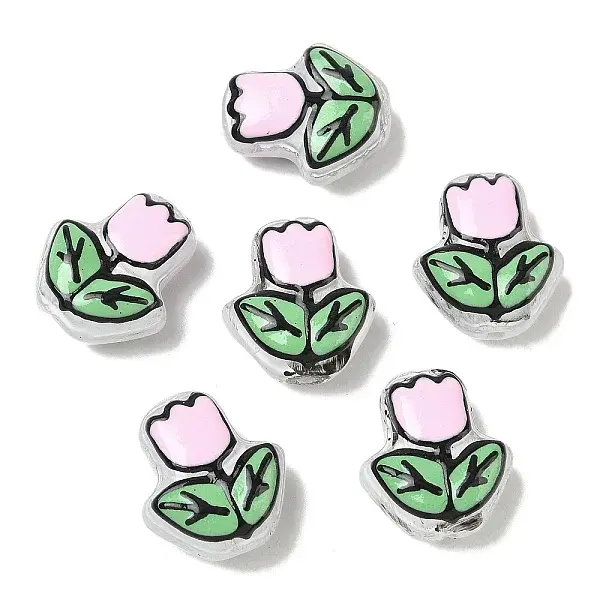 Transparent Glass Enamel Beads