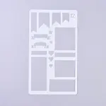 Plastic Reusable Drawing Painting Stencils Templates