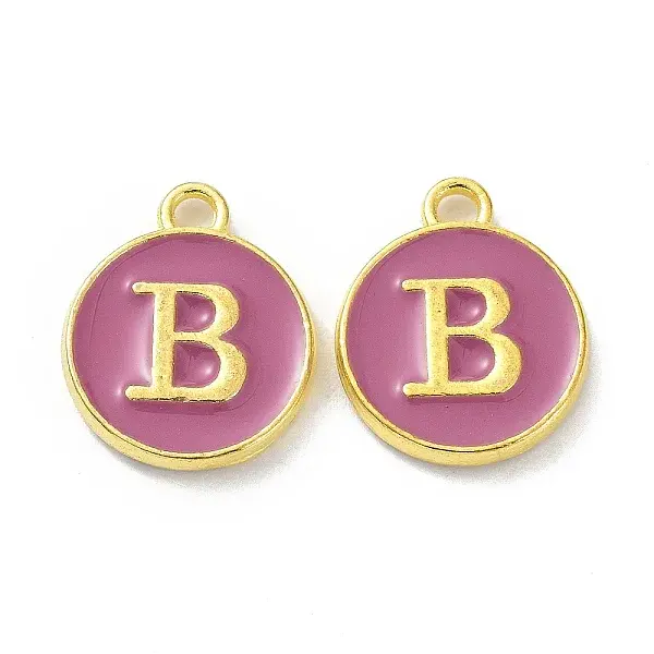Golden Plated Alloy Enamel Charms