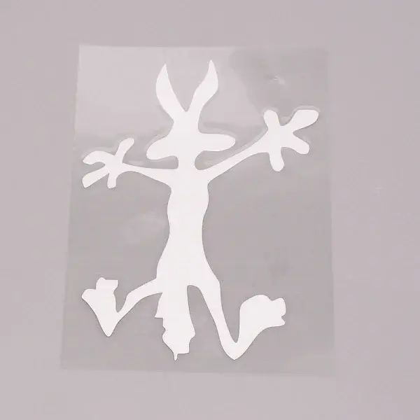 Waterproof PET Personality Wolf Car Stickers