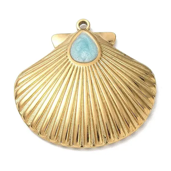 304 Stainless Steel with Enamel Pendants