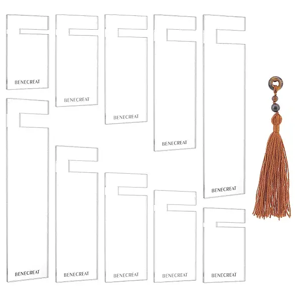 10Pcs Acrylic Tassel Making Tool