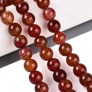Dyed Natural Agate Beads Strands