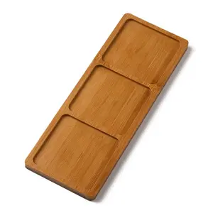 Bamboo Saucer for Succulent Planter Pots