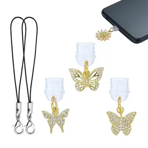 3Pcs Plastic Mobile Dustproof Plugs