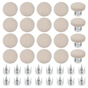 Cotton Cap Top Buttons