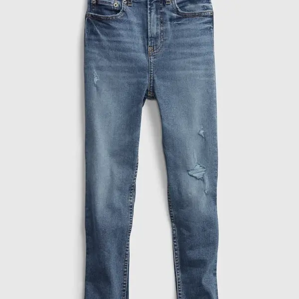 GAP Dětské džíny tw sky high skinny - Holky