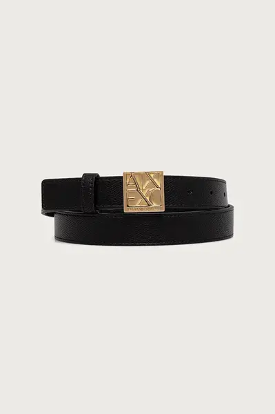 Armani Exchange  pásek dámský z imitace kůže