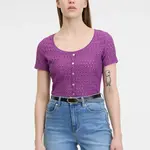 Fialové dámské tričko ORSAY - Dámské