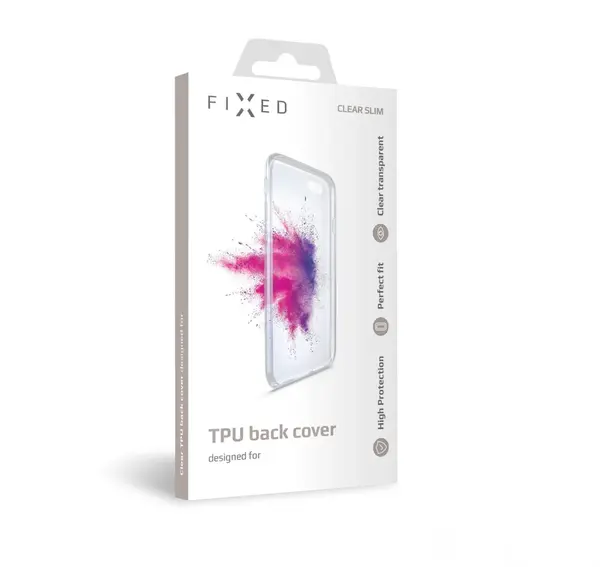 FIXED silikonové pouzdro pro Honor 9X Lite, čiré