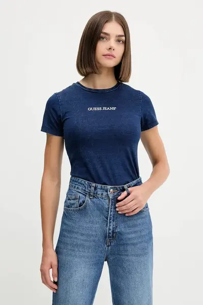Guess Jeans Bavlněné tričko Guess Jeans