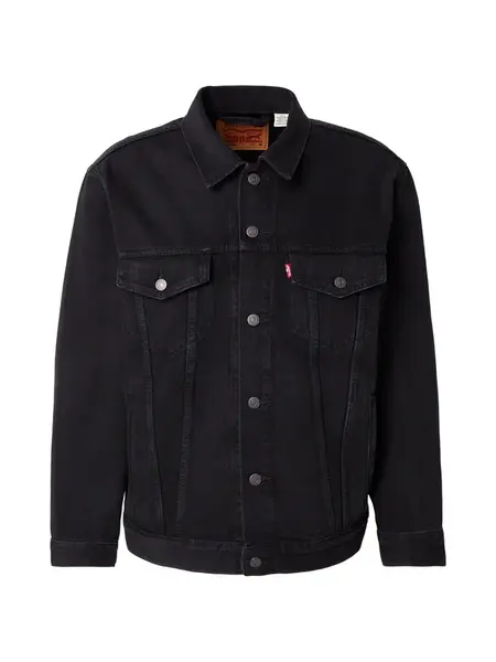 LEVI'S ® Prechodná bunda 'Trucker'  čierny denim