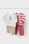 Mayoral Newborn teplákový set kojenecký s bavlnou