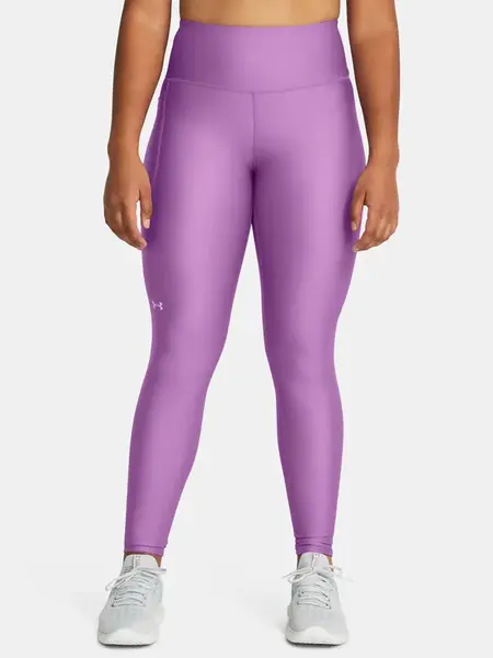 Legíny Under Armour Tech HiRise Leg - fialové