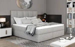 Boxspring Glossy Rozměr: 165 x 210 cm, látka: Berlin  01