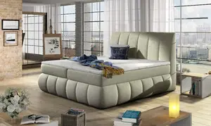 Boxspring Vincenzo Rozměr: 160 x 200 cm, látka: Dora 21