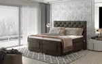 Boxspring Clover Rozměr: 140 x 200 cm, látka: Dora 28