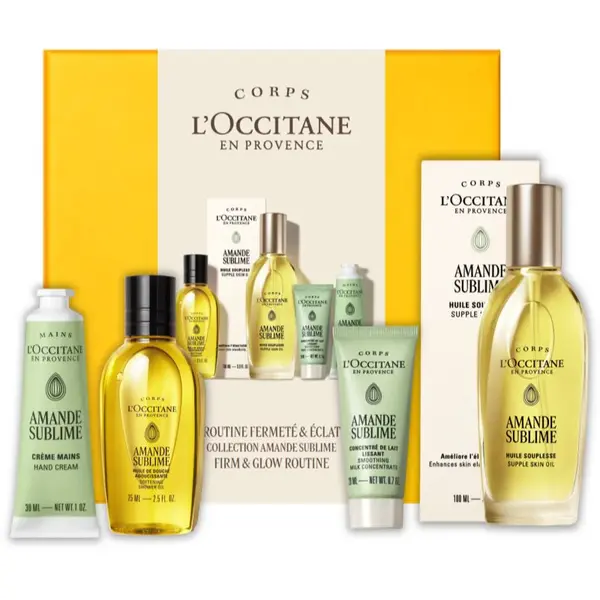 L’Occitane Amande Sublime Firm & Glow Routine darčeková sada