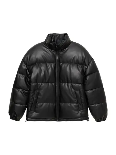 Pull&Bear Zimná bunda  čierna