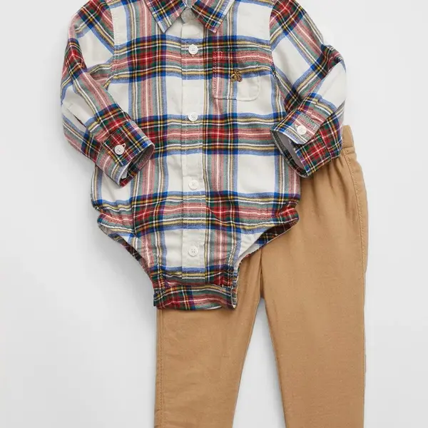 GAP Dětský flanelový set - Kluci