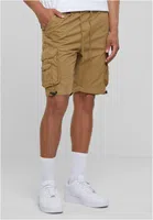 Pánské kraťasy Double Pocket Cargo - hnědé