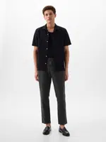 GAP Lněné kalhoty Slim - Pánské