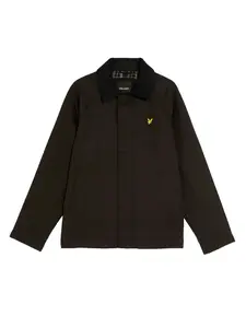 Lyle & Scott Prechodná bunda  čierna