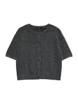 VERO MODA Kardigán 'VMDOFFY'  tmavosivá