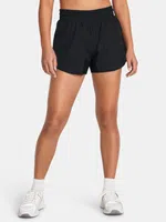 Under Armour Kraťasy Flex Woven 3in Crinkle Sts-BLK - Dámské