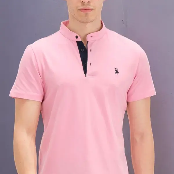 T8560 DEWBERRY T-SHIRT-PINK-2
