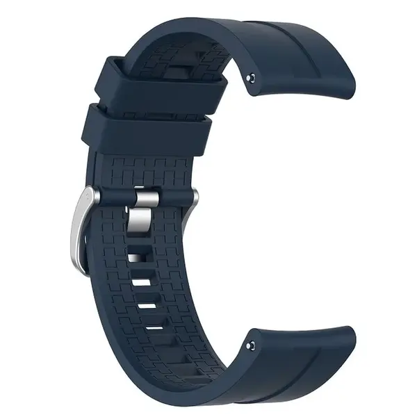 BStrap Silicone Cube remienok na Xiaomi Amazfit Stratos 2/2S/3, navy blue