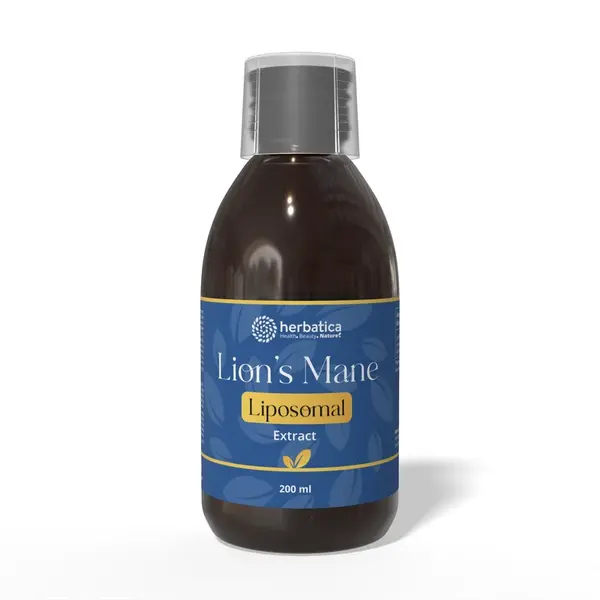 Lipozomálny extrakt Lion's Mane (30% polysacharidy) - 200 ml - Herbatica