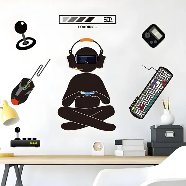 Samolepka na stenu/Tapeta Player H16473