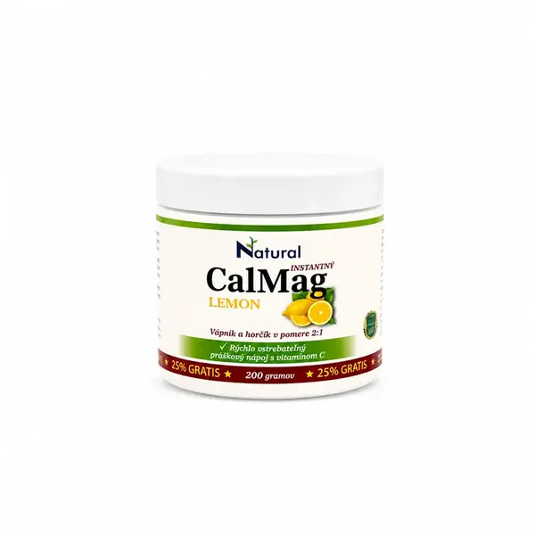 CalMag Lemon - Vápnik + Horčík + C