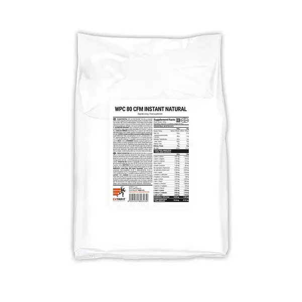 Extrifit SUROVINA WPC 80 INSTANT NATURAL 1000g