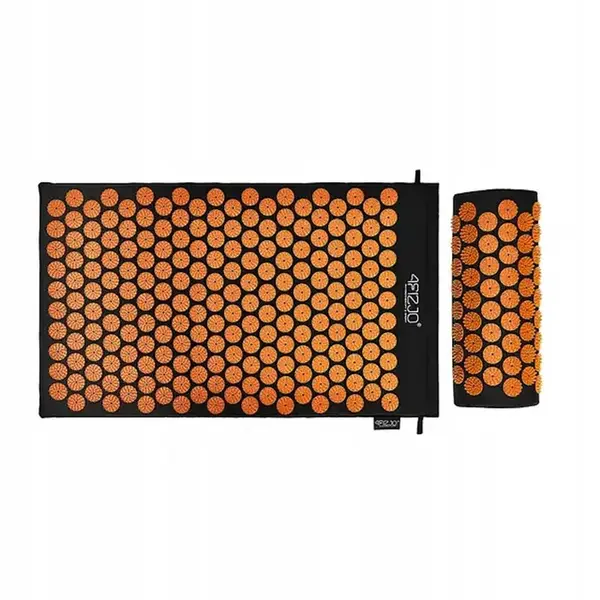 4FIZJO akupresúrny set podložka+vankúš BLACK ORANGE