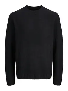Jack & Jones Plus Sveter 'JPRBLAMAVERICK'  čierna