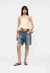 TOPSHOP Top 'TSMINA SL TOP WVN'  béžová