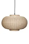 Hübsch  lampa na stěnu vyrobená z ratanu 45 x 27 cm