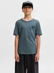 Jack & Jones Junior Tričko 'JJCLEVELAND'  tmavosivá