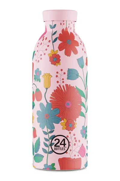 Termoláhev 24bottles Clima 500ml Pink růžová barva, Clima.500.Pink