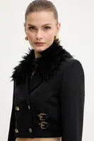 Sako Versace Jeans Couture černá barva, 79HAQ700 N0356