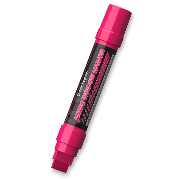 Popisovač na sklo Centropen 9120 Jumbo Window - růžový