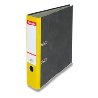 Pákový pořadač Esselte Mramor, A4, 75 mm - žlutý