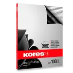 Uhlový papír Kores Carbonet - černý - 100 listů
