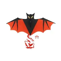 Létající drak netopýr nylon 120x55cm v látkovém sáčku 10x54x2cm