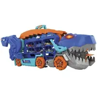 Mattel Hot Wheels City T-rex tahač se světly a zvuky