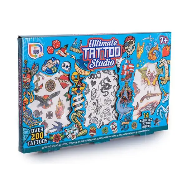 Nyní tetování pro chlapce 14 listů 200 motivů