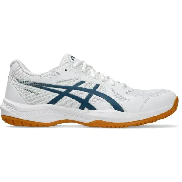 ASICS UPCOURT 6 Pánská sálová obuv, bílá, velikost 45